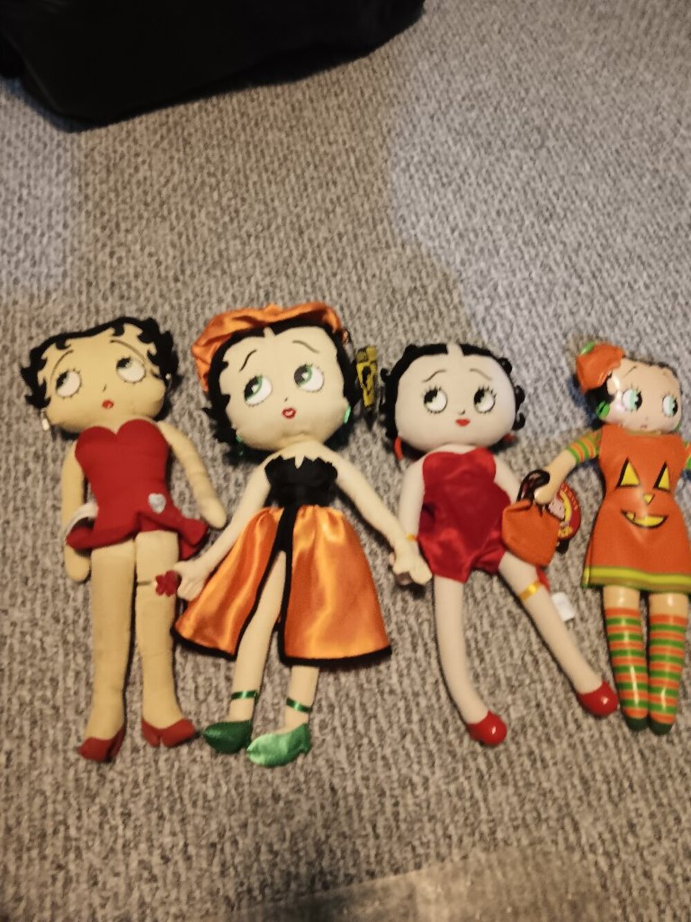 Betty Boops dolls set of four